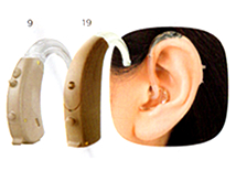 耳掛け型補聴器写真